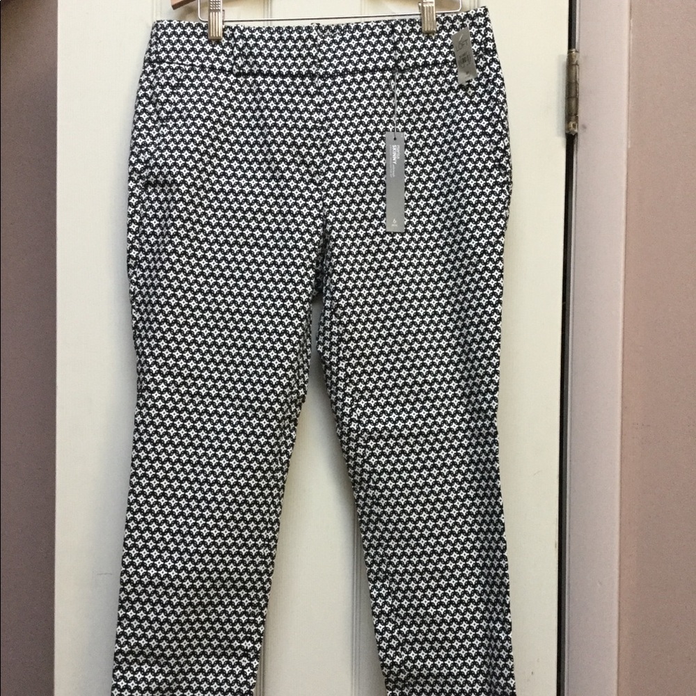 LOFT Petite Mosaic Skinny Ankle Pant in Marisa Fit
